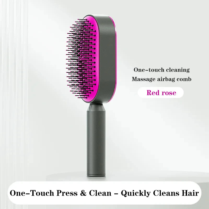 The Reckless Comb: One-Click Clean, Scalp-Slaying Air Cushion Hairbrush for Hardcore Hair Rebels - Premium comb from dsers - Just $24.22! Shop now at Lizard Vigilante