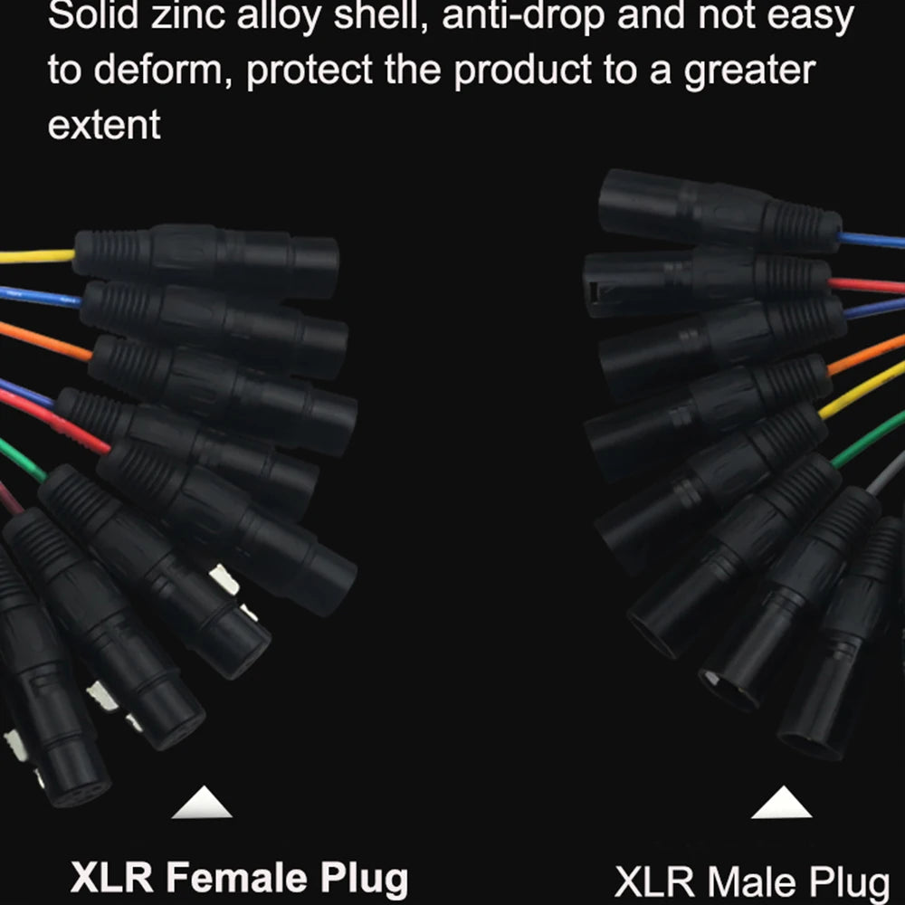 XLR Cable XSSH M/F 8 Channel Professional Multi-Media Snake Cable 8 Pairs Male to Female 3 Pin XLR Balanced Audio Extension Cord - Premium  from Lizard Vigilante - Just $72.99! Shop now at Lizard Vigilante