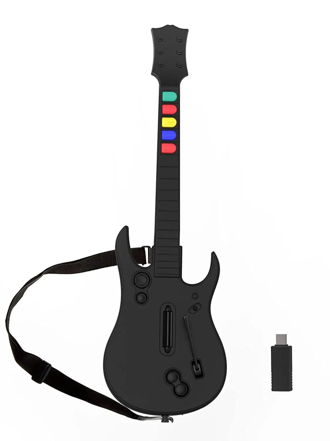 DOYO 2.4G Wireless Guitar Hero Controller for PC PS3 Compatible With Clone Hero Rock Band Games Remote Joystick Console - Premium guitar hero guitar from Lizard Vigilante - Just $99.99! Shop now at Lizard Vigilante