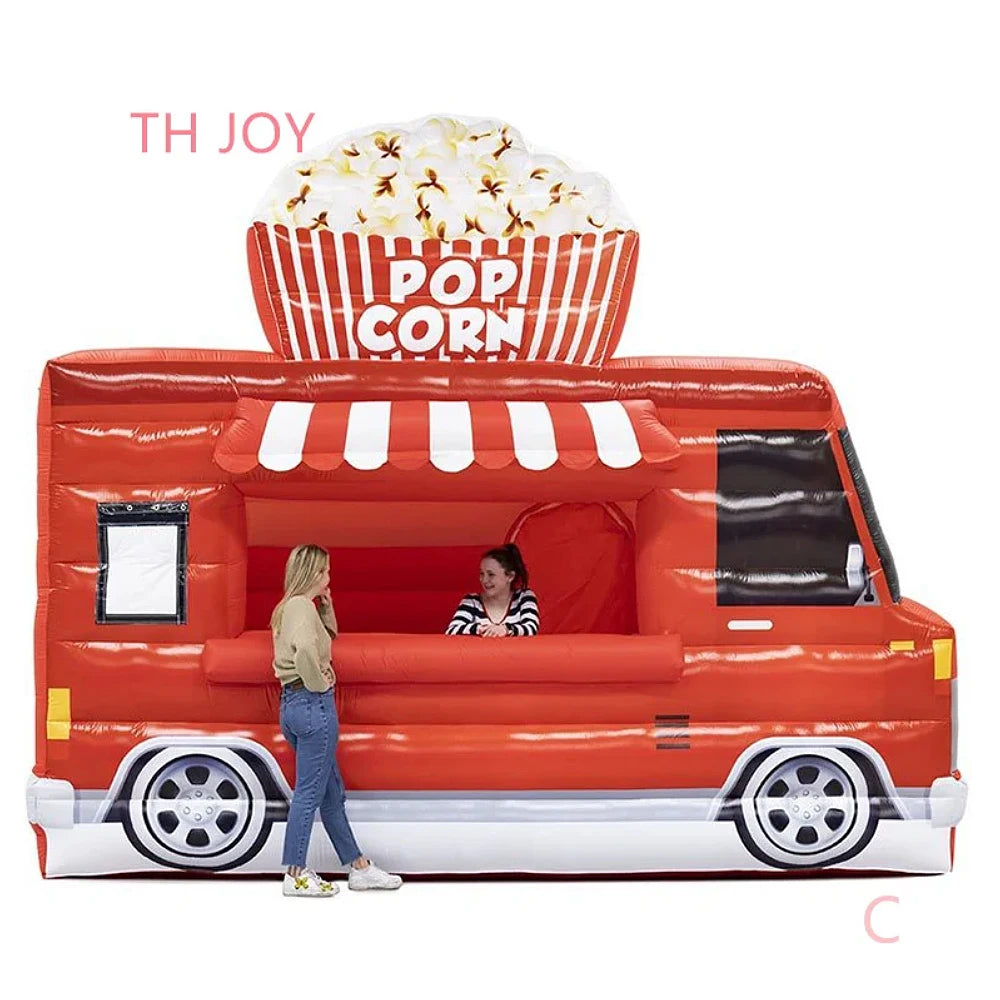 Outdoor Portable Inflatable Snack Food Truck & Popcorn Booth - Inflatable Drink Car Stand for Events, Festivals & Parties | Easy to Set Up - Premium inflatable truck from Lizard Vigilante - Just $1211.08! Shop now at Lizard Vigilante