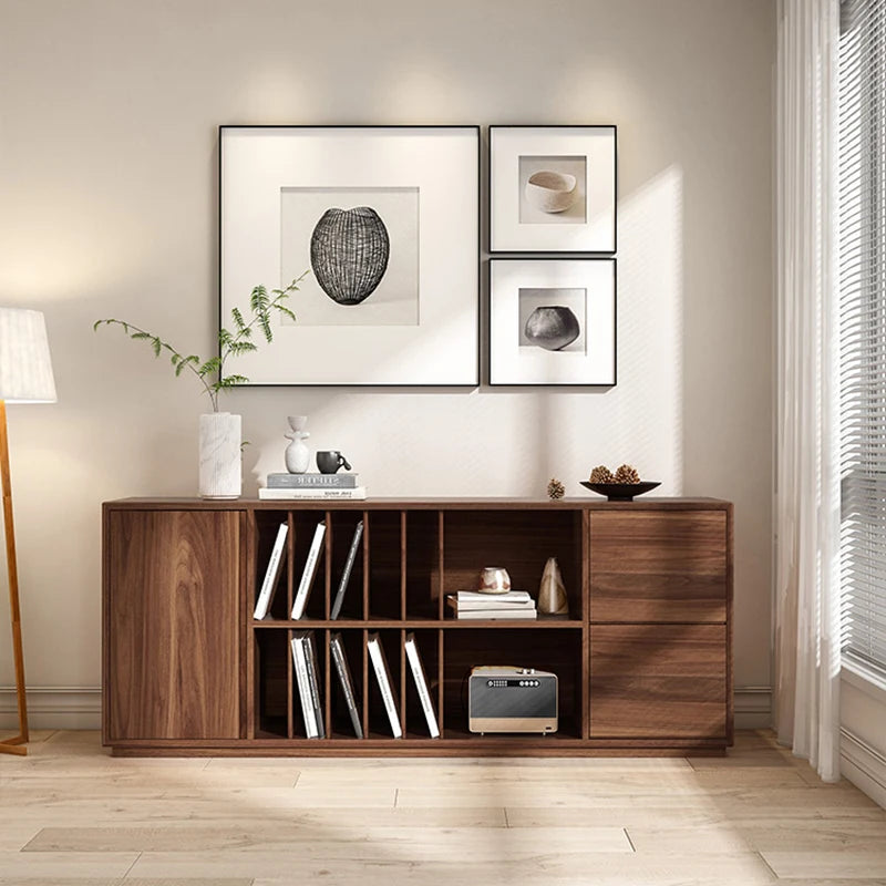 Iconic Mid-Century Modern Wooden Bookshelf – Sculptural Storage Masterpiece for Desk, Wall, & Library Spaces - Premium bookshelf from Lizard Vigilante - Just $1177.99! Shop now at Lizard Vigilante