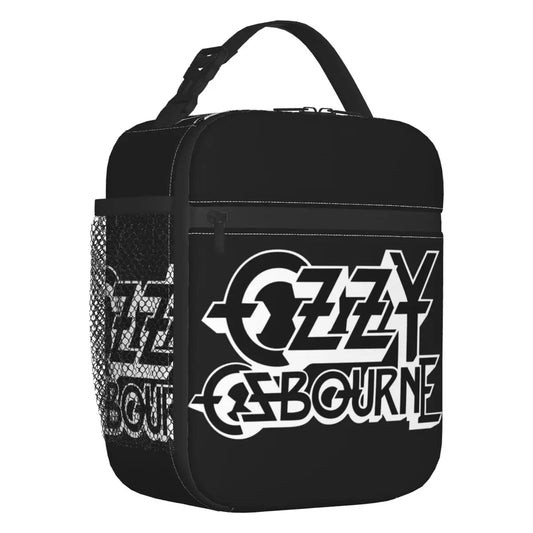 Ozzy Osbourne Heavy Metal Band Rock Lunch Bag Women Thermal Cooler Prince Of Darkness Insulated Lunch Boxes for  School - Premium cooler bag from Lizard Vigilante - Just $21.99! Shop now at Lizard Vigilante