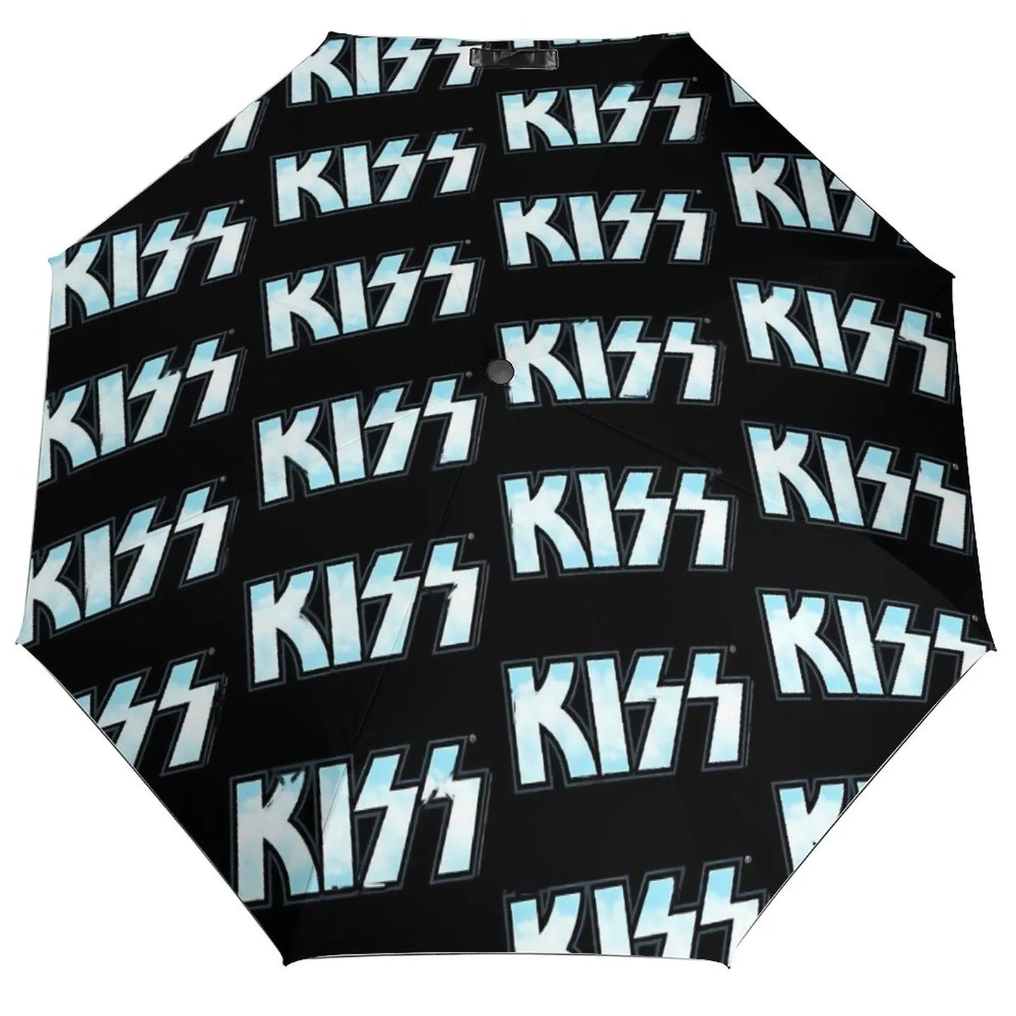 Kiss Logo Umbrella Rock Band Print Unique Windshield Sunshield Umbrella Folding Golf - Premium  from Lizard Vigilante - Just $45.99! Shop now at Lizard Vigilante