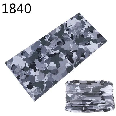 Camouflage Seamless Magic Bandana Buffs Neck Gaiter Paisley Headband Cycling Fishing Tube Face Shield Men Women Scarf Mask Cap - Premium neck gaiter from Lizard Vigilante - Just $5.99! Shop now at Lizard Vigilante