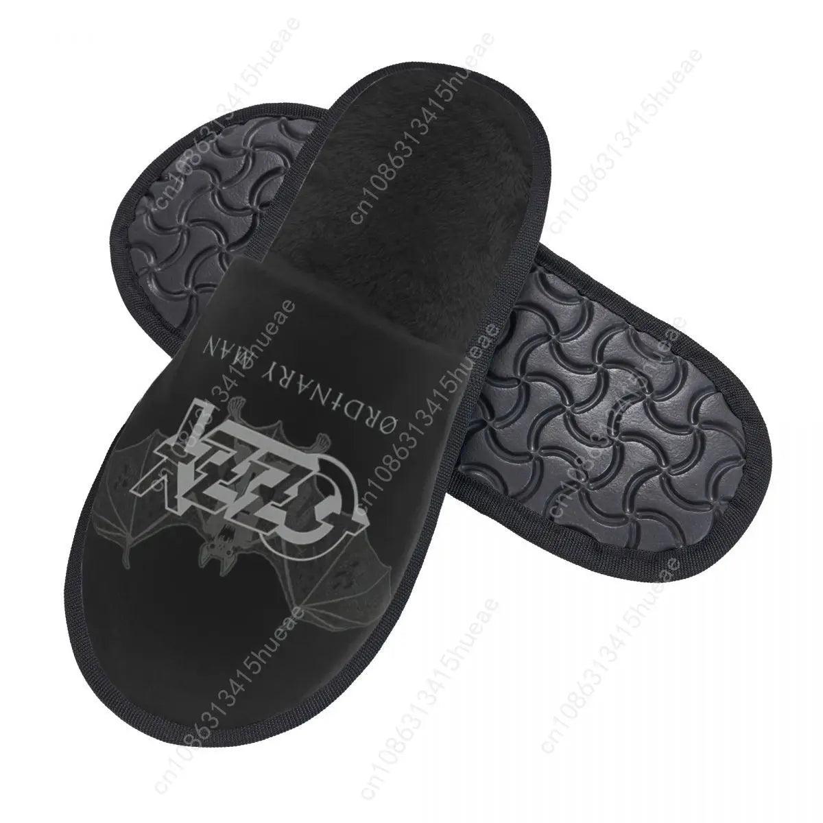 Calling all Ozzyheads! Cozy Ozzy Osbourne Faux Fur Slippers - Premium  from Lizard Vigilante - Just $22.99! Shop now at Lizard Vigilante