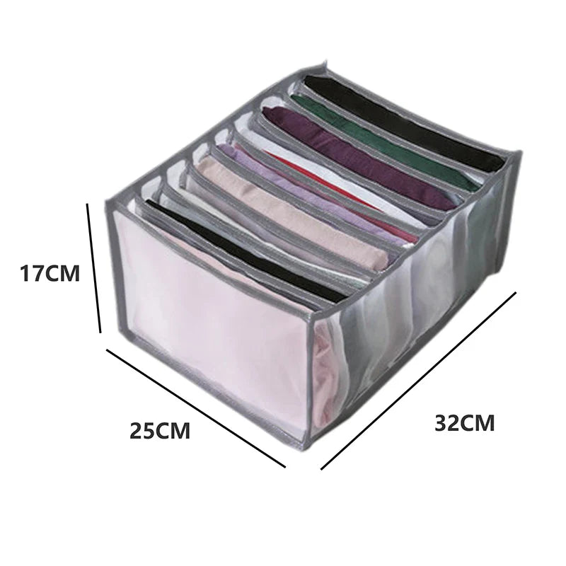 Fabric Underwear Bra Storage Box Underwear Sorting Box Panty Socks Compartment Storage Box Drawer Organizer Home Storage