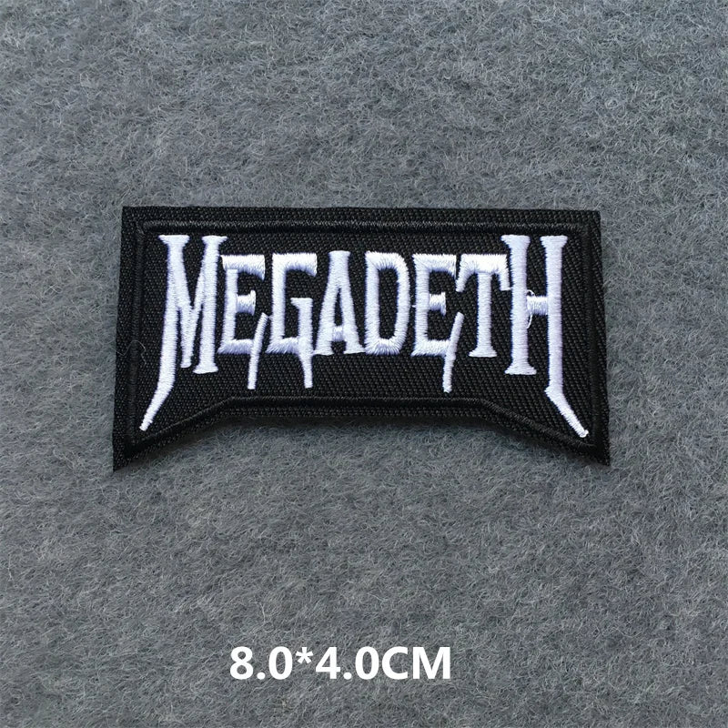 Rock Band Embroidered Patches – DIY Iron-On Appliques for Jackets, Jeans, and Clothing - Premium patches from Lizard Vigilante - Just $8.49! Shop now at Lizard Vigilante