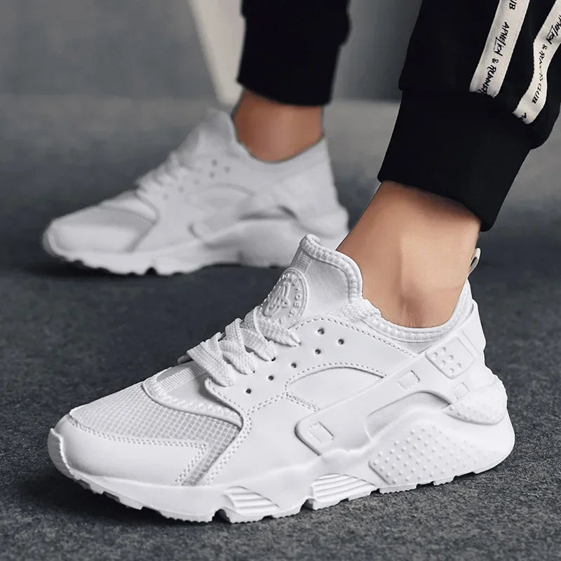 Men Fashion Sneakers Casual Sport Tennis Shoes Light Breathable Mesh Unisex Gym Jogging Training Shoes Plus Size Women Trainers - Premium  from Lizard Vigilante - Just $27.99! Shop now at Lizard Vigilante