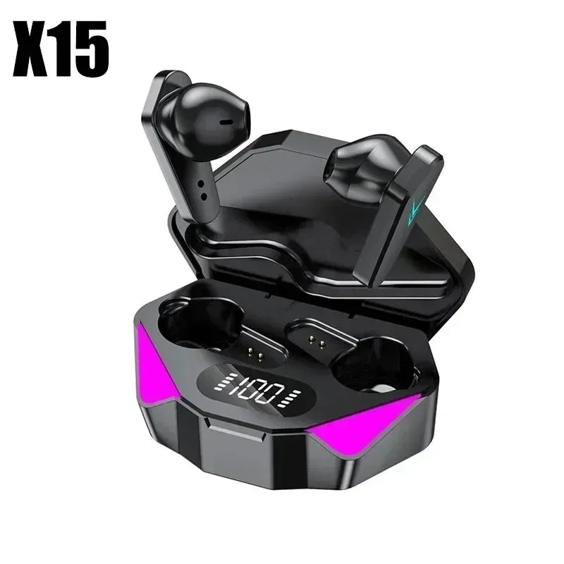 X15 TWS Gaming Earbuds – Wireless Bluetooth 5.0 Earphones with 9D Stereo, HiFi Bass Audio, Mic, and Noise Cancellation for Gamers - Premium earbuds from Lizard Vigilante - Just $27.88! Shop now at Lizard Vigilante