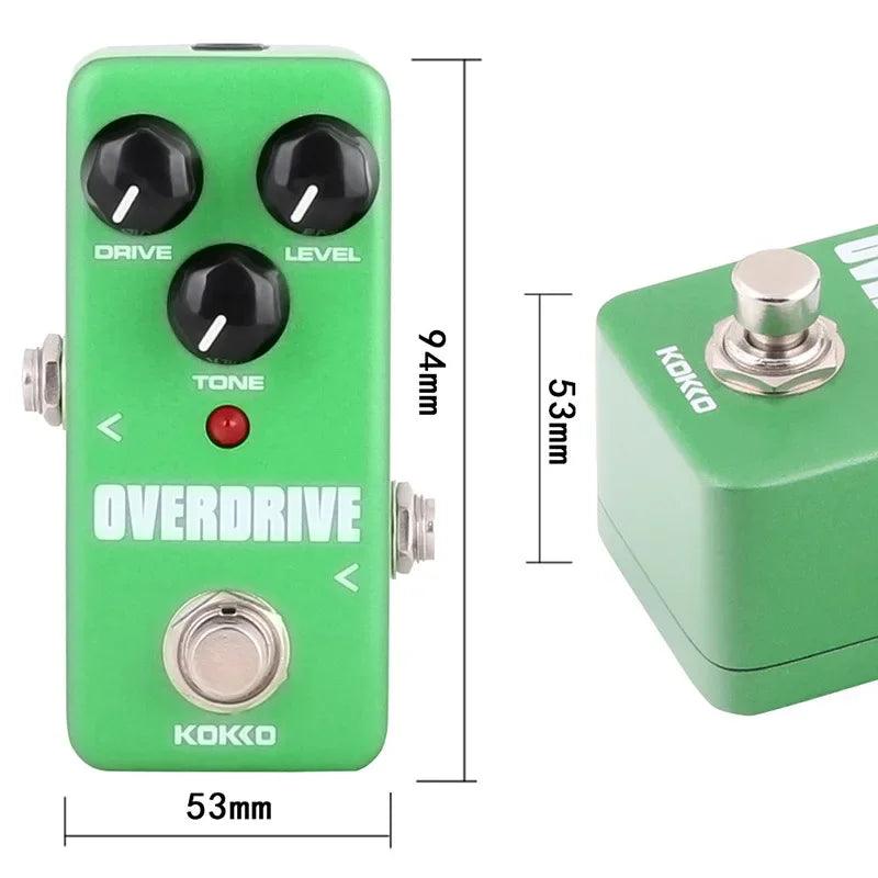 KOKKO Electric Guitar Effect Pedal FOD3 Overdrive Effect Pedal True Bypass Mini Accessories & Parts - Lizard Vigilante