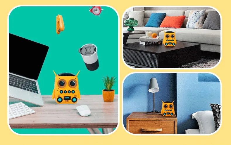 Wireless Bluetooth Speakers TK-200 Desktop Decoration Portable Outdoor Smart Music Player IP65 Waterproof Support TF Card