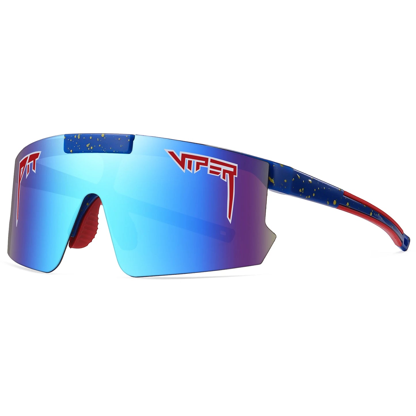 Pit Viper flip-up downforce sport sunglasses – heavy metal cycling eyewear for men and women, UV400 baseball & driving shades