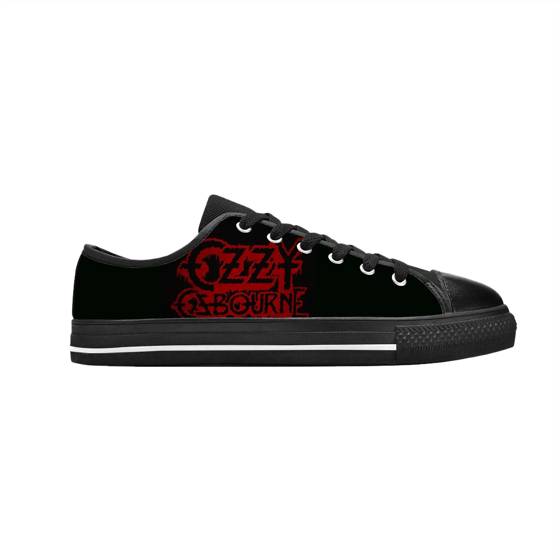 Unleash Your Inner Rock Star: Ozzy Osbourne 3D Print Casual Sneakers - Premium Shoes from Lizard Vigilante - Just $39.99! Shop now at Lizard Vigilante