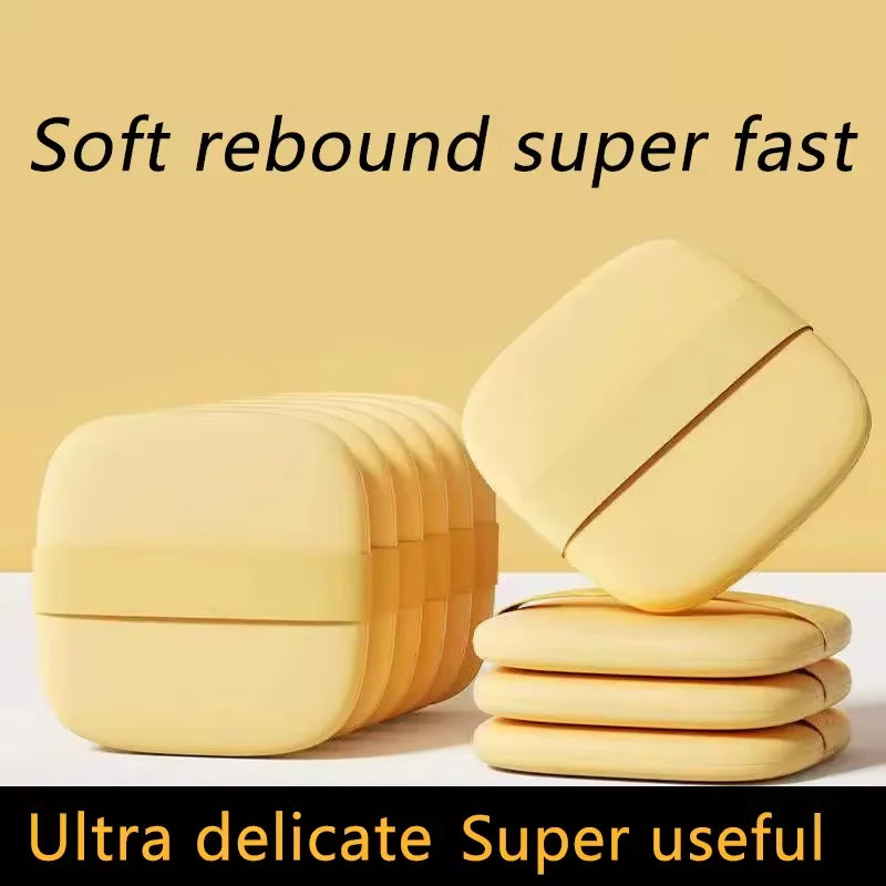 New Thickened And Widened Sponge Puff Set Makeup Powder Puff For Foundation Make-up Concealer to Repair Finger Air Cushion