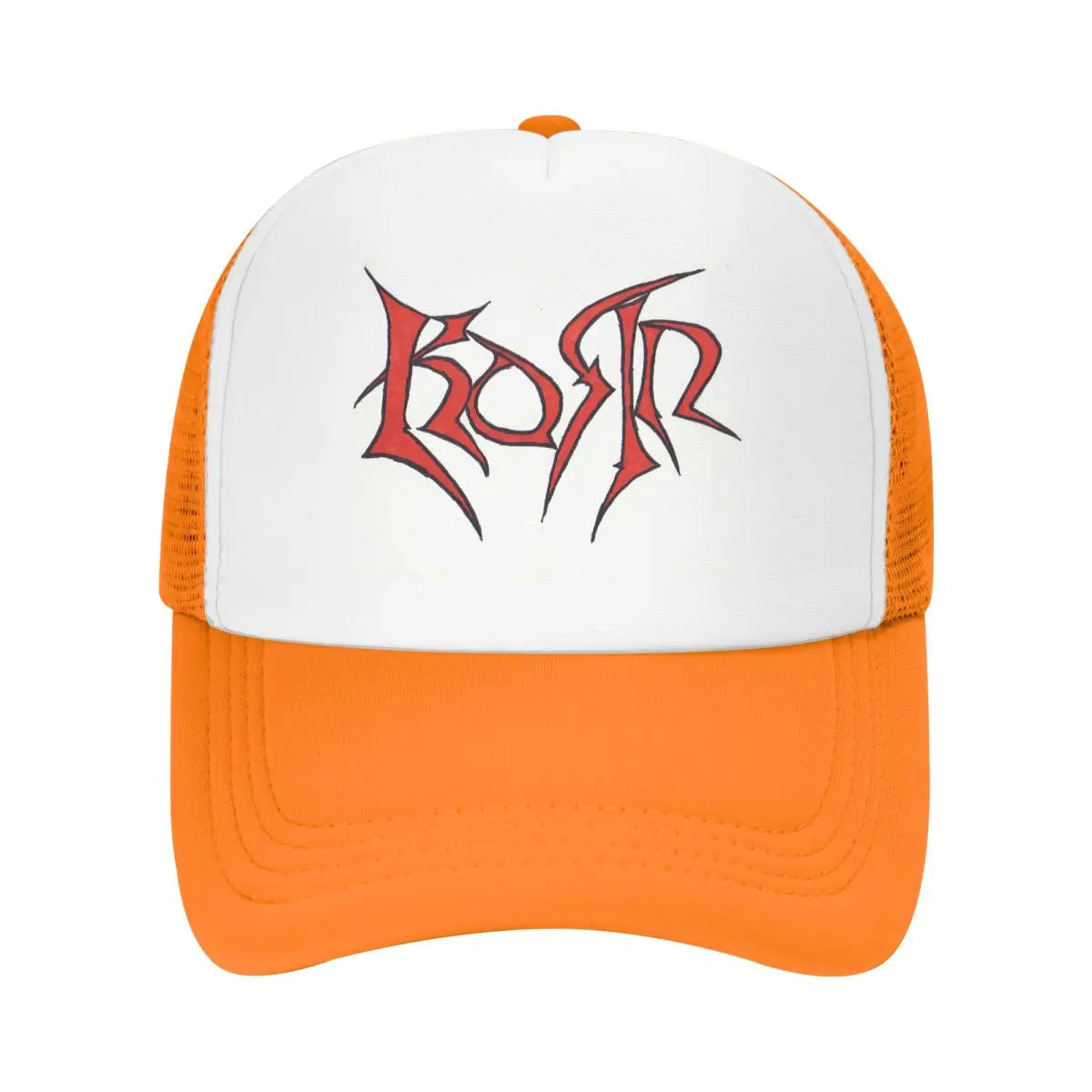 Korn Rock Music Mesh Baseball Cap – Stylish, Breathable, Adjustable Hat for All Seasons - Premium  from Lizard Vigilante - Just $23.88! Shop now at Lizard Vigilante