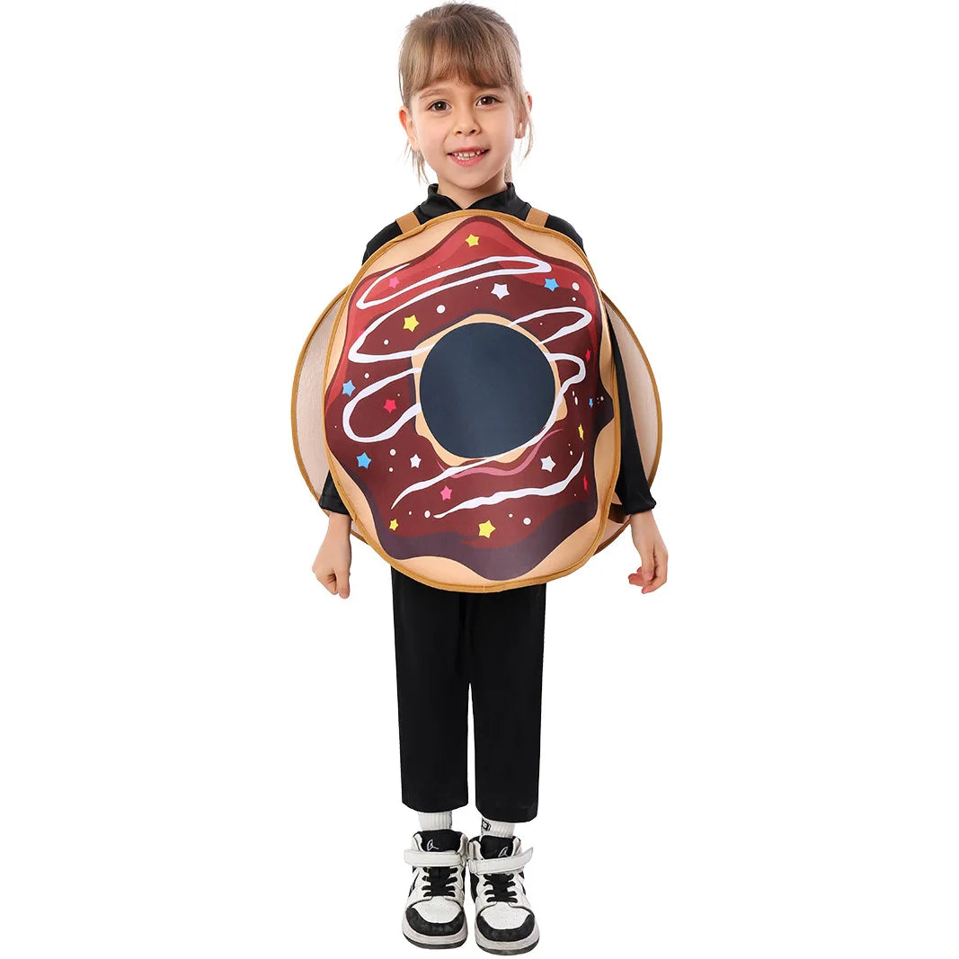 Halloween Children Food Doughnut Cosplay Christmas Party Costume - Premium Cosplay Costumes from Lizard Vigilante - Just $23.88! Shop now at Lizard Vigilante