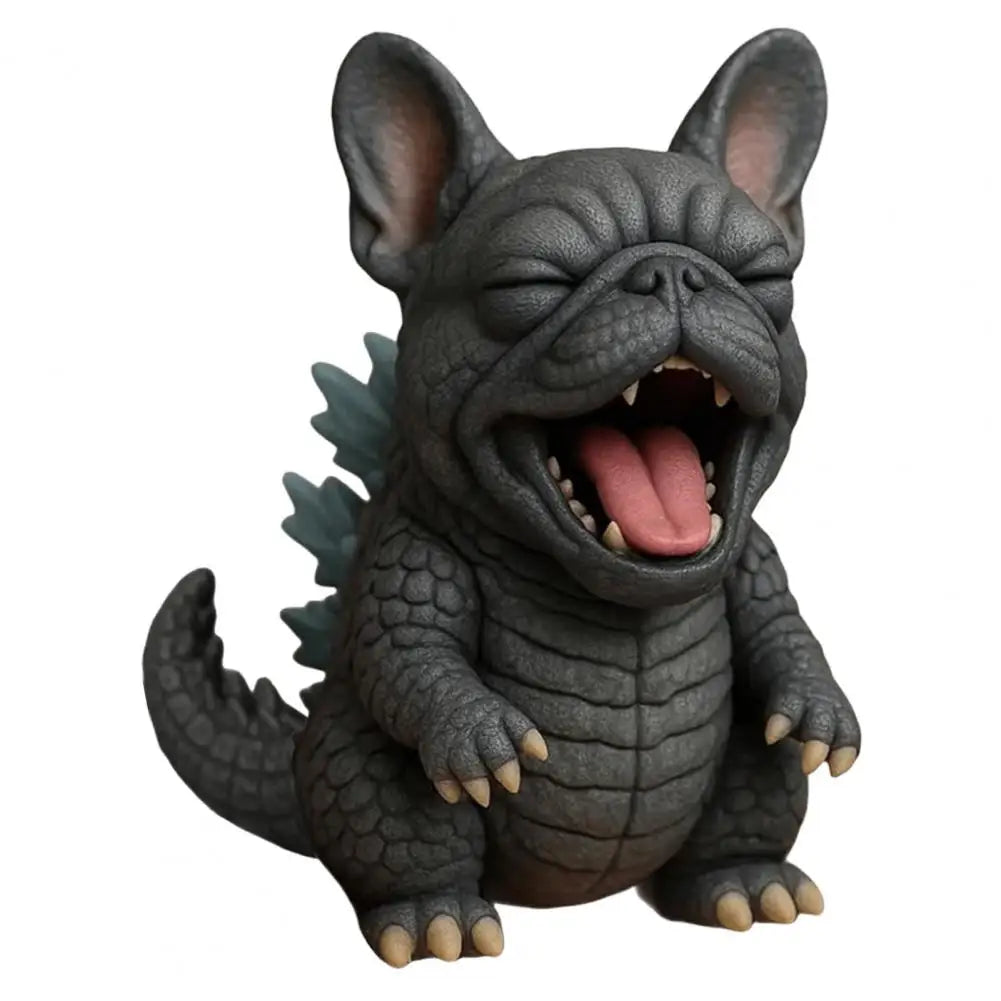 Handmade Dog Sculpture Handmade Resin Dog Figurines for Home Office Decor Collectible Puppy for Pet Unique Home Decoration