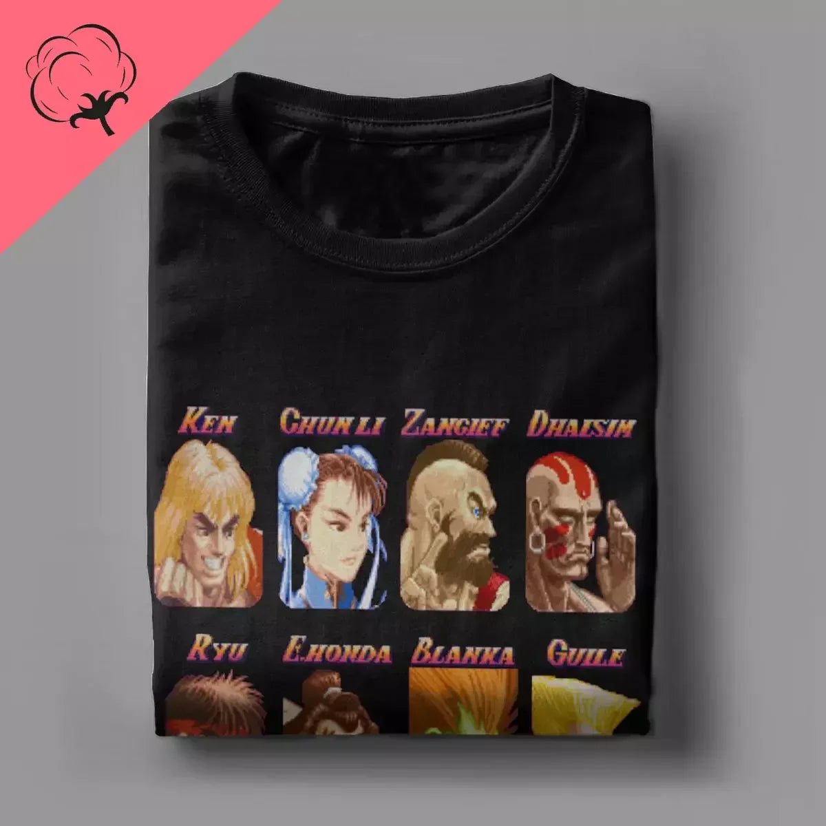 Street Fighter Select Classic Vintage T-Shirt – Essential Novelty Tee for Women & Men | Short Sleeve Streetwear Fashion - Premium t-shirt from Lizard Vigilante - Just $23.49! Shop now at Lizard Vigilante