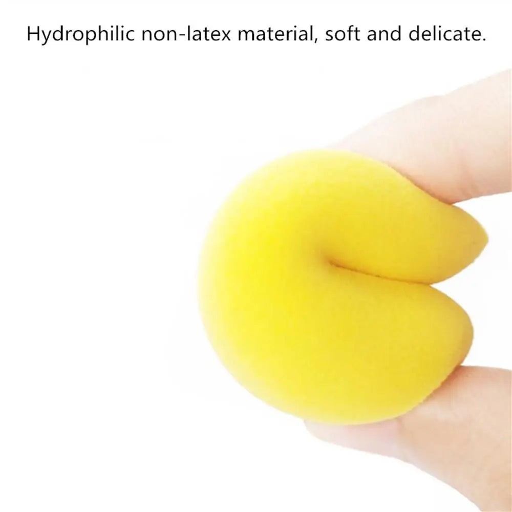 Women Foundation Powder Mango Shape Cushion Sponge Cosmetic Puff Beauty Tool Makeup Egg