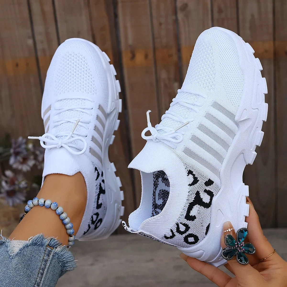 Summer Women Casual Shoes High-quality Breathable Sports Shoes Thick Soled Ankle Boots Zapatillas De Mujer 2025 New White Shoes