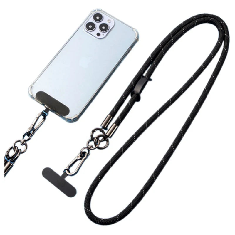 8mm Thick Anti-lost Mobile Phone Lanyard Crossbody Detachable Neck Cord Outdoor Sturdy And Durable Hanging Wrist Strap - Premium  from Lizard Vigilante - Just $4.99! Shop now at Lizard Vigilante