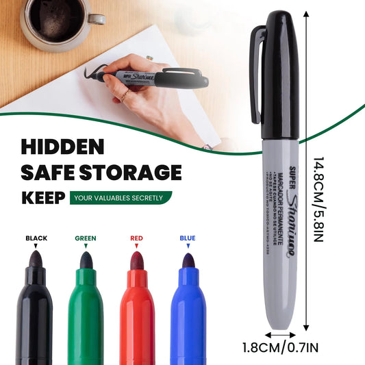 Secret Slayer Marker Pen – Hidden Stash Vault for Rebels, Roommates & Riffraff