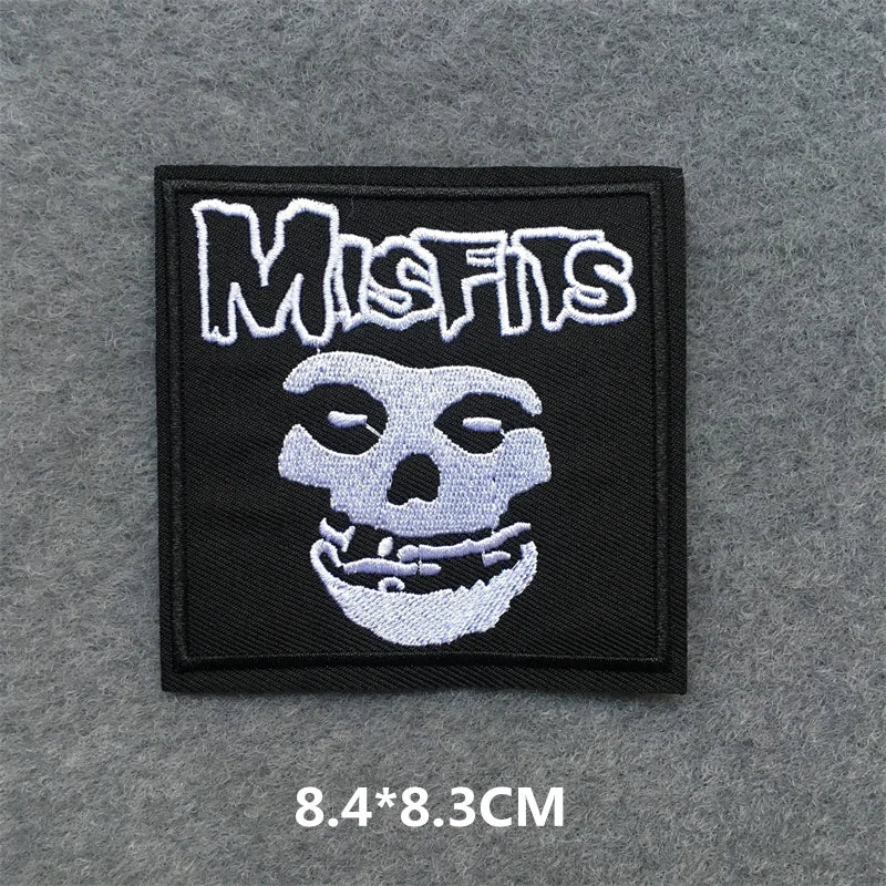 Rock Band Embroidered Patches – DIY Iron-On Appliques for Jackets, Jeans, and Clothing - Premium patches from Lizard Vigilante - Just $8.49! Shop now at Lizard Vigilante