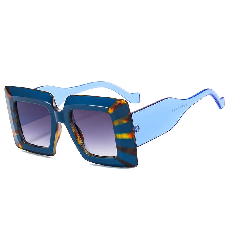 VOLT//BLOK 2025 PunkSquare UV400 Shades — Oversized Futurist Goggle Sunglasses for Women & Men | Cyber-Street Retro Eyewear, Photochromic Anti-Reflective Fashion Bomb - Premium shades from dsers - Just $15.99! Shop now at Lizard Vigilante