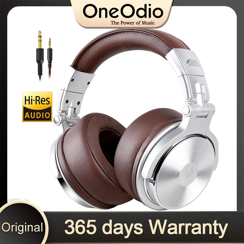 Oneodio Pro-30 Foldable Over-Ear Wired Headphone For Phone Computer Studio Monitor Mixing DJ Stereo HiFi Drivers Headsets - Premium  from Lizard Vigilante - Just $69.99! Shop now at Lizard Vigilante