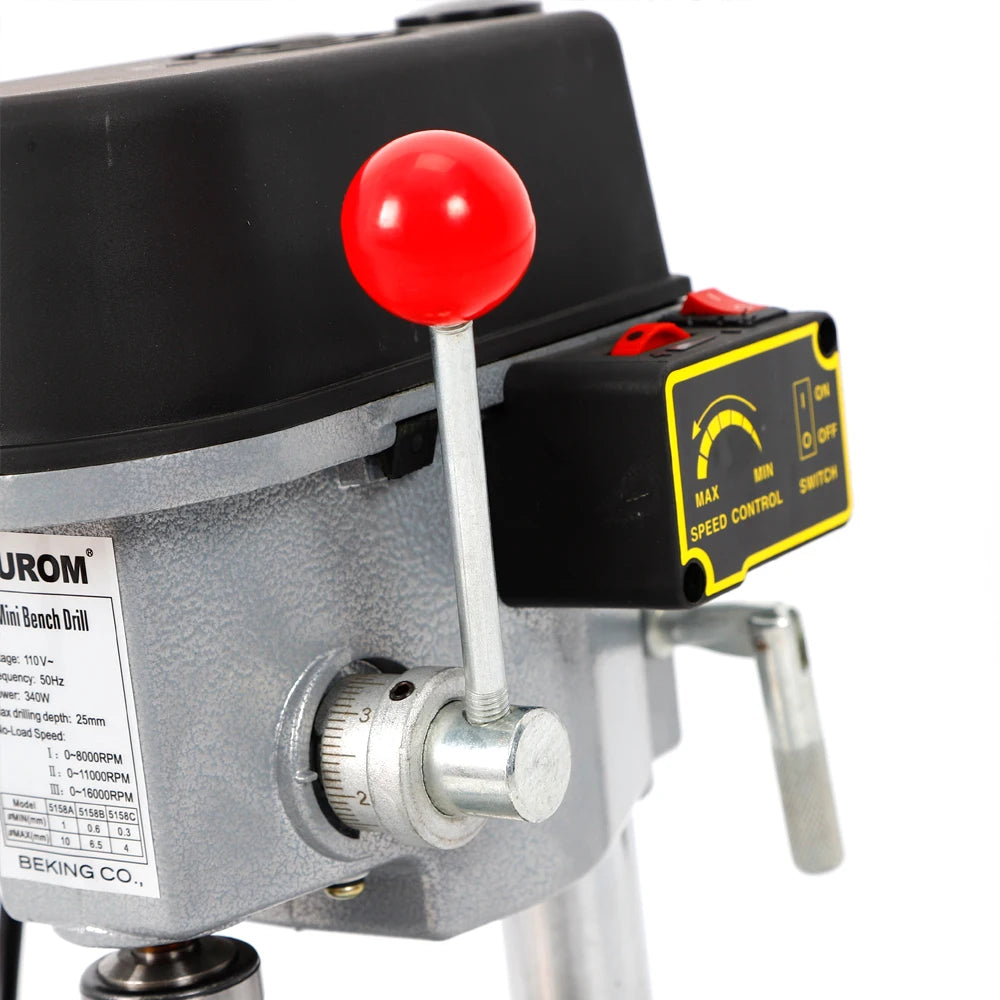 Iron Saint 340W Bench Drill — High-Speed Mini Drilling Machine For Pros Who Don’t Miss