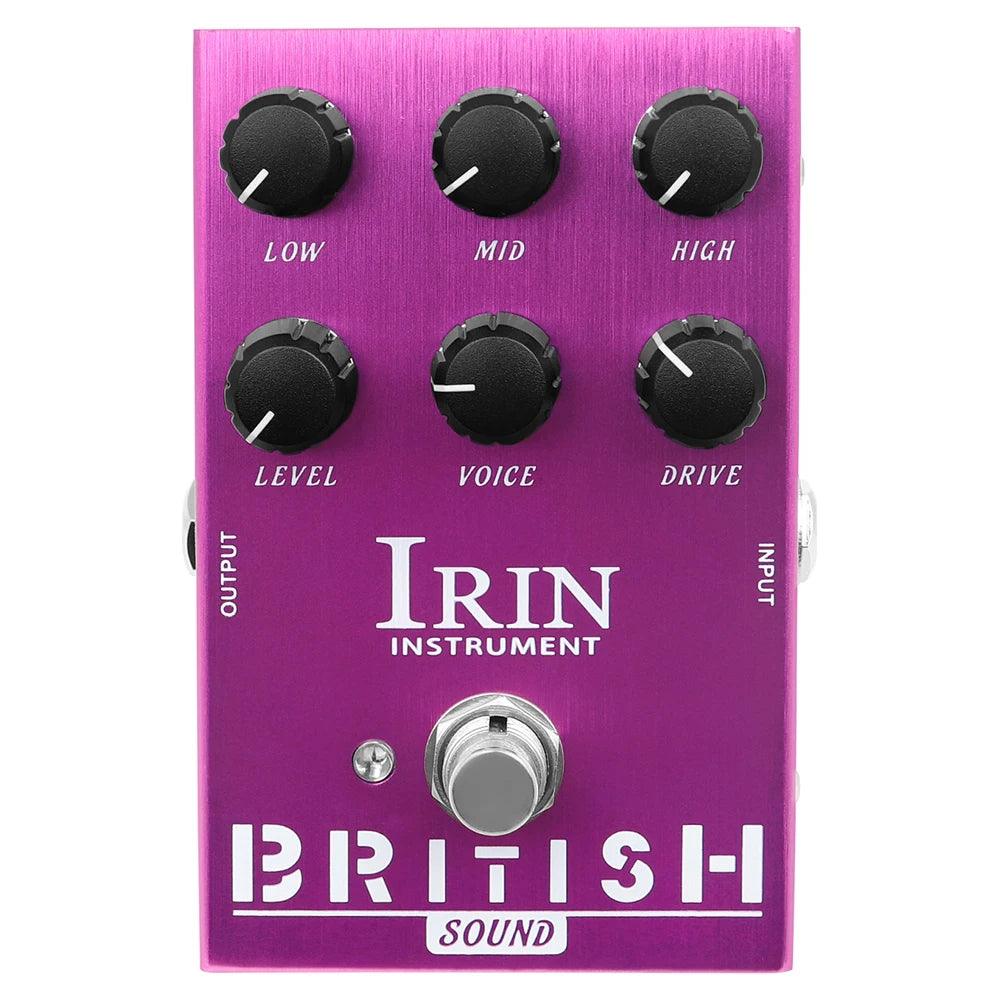 IRIN Electric Guitar Pedal Overdrive Distortion Speakers Analog Classic British Rock Guitar Effect Pedal Guitar Accessories - Lizard Vigilante