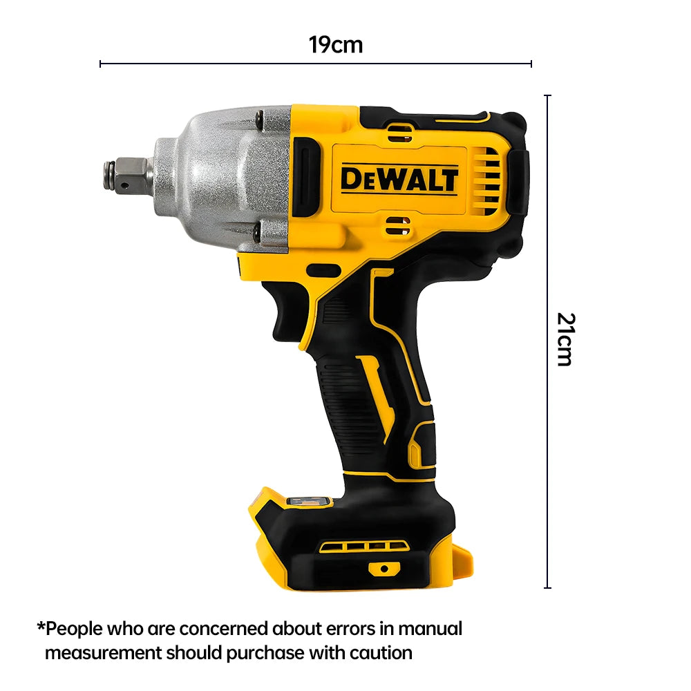 DEWALT DCF892 810Nm Electric Impact Wrench – High Torque 1/2 Inch 20V Brushless Cordless Beast for Power DIY & Pro Jobs - Premium impact wrench from Lizard Vigilante - Just $129.99! Shop now at Lizard Vigilante