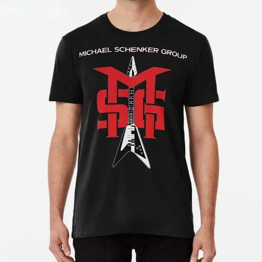 Michael Schenker Group MSG Rock Heavy Hard Metal Armed and Ready Clothing - Premium tshirt from Lizard Vigilante - Just $23.99! Shop now at Lizard Vigilante