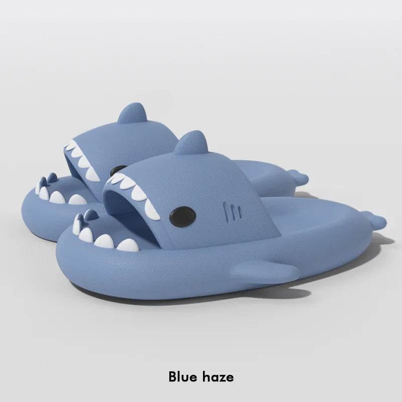 New Style Shark Slippers Women Summer Cute EVA Flip Flops Men Non-slip Indoor Outdoor Slides Girls Boys Beach Shoes Sandals - Premium  from Lizard Vigilante - Just $13.99! Shop now at Lizard Vigilante