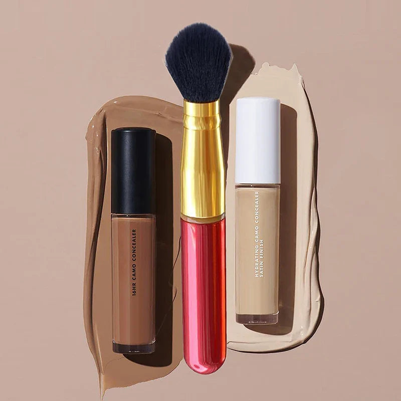 Electric Cosmetic Brush Foundation Blush Loose Powder Washable Tool Battery Type Makeup Brush Vibration Gears Beauty Brush