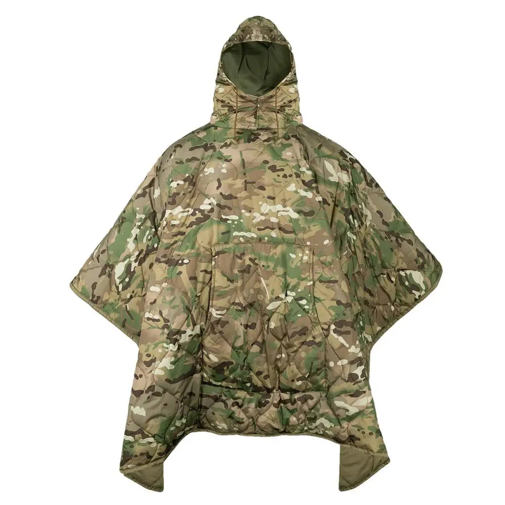 Lizard Vigilante Stormcloak Poncho – 3-season wearable sleeping bag for stage, street & campfire rebellion