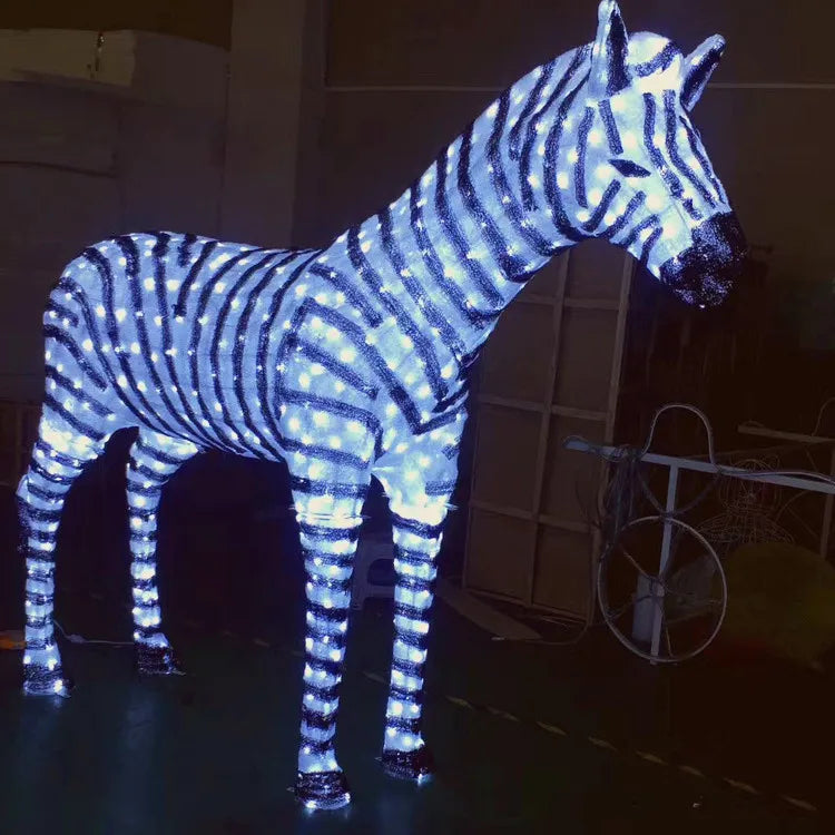 Outdoor Christmas Tree Decoration Life Size Christmas Statue For Sale