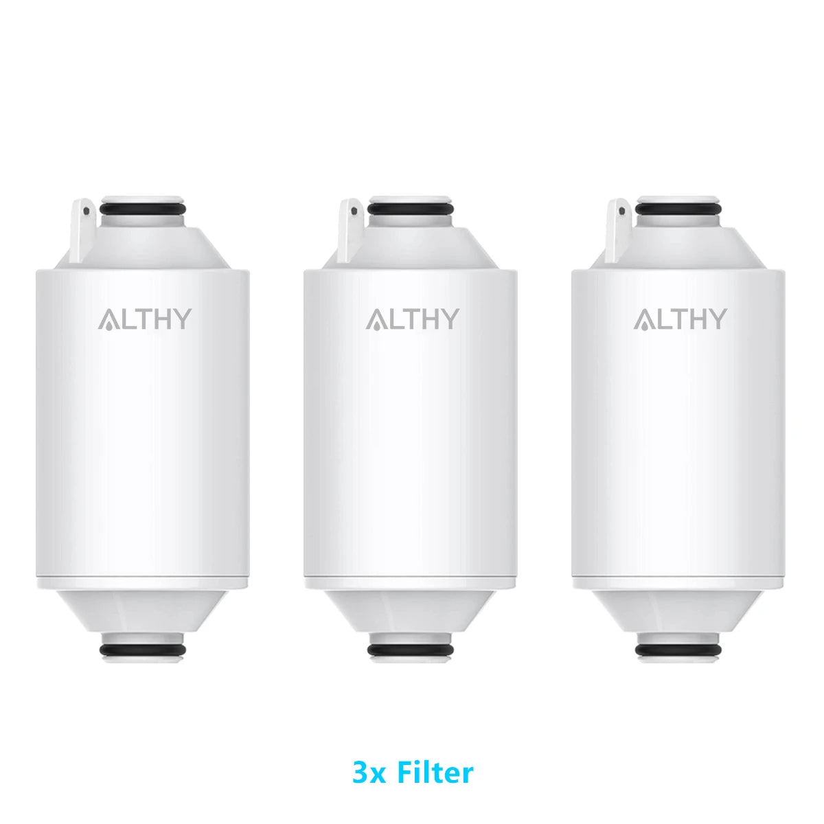 ALTHY Vitamin C Revitalizing Shower Water Filter - Banish Chlorine, Heavy Metals, and Improve Dry Skin, Hair, Dandruff, Eczema - Ultimate 4-Month Filter Life - Premium water filter from Lizard Vigilante - Just $68.99! Shop now at Lizard Vigilante