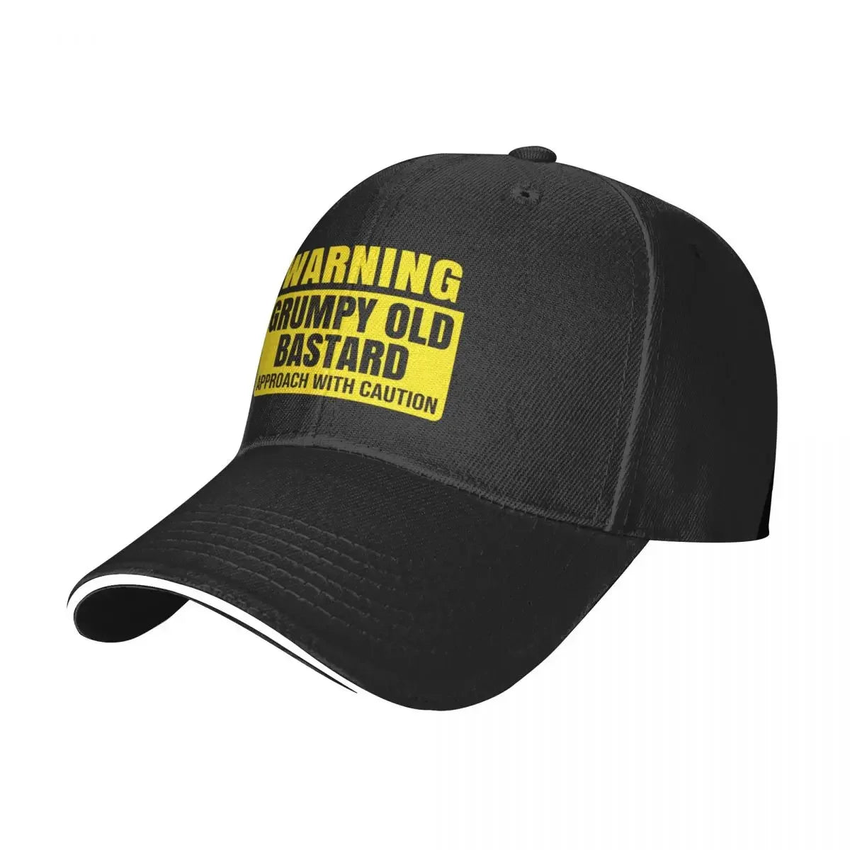 Grumpy Old Bastard Baseball Cap – Funny Warning Sign Hat for Men & Women, Adjustable Fit - Premium hat from Lizard Vigilante - Just $23.88! Shop now at Lizard Vigilante