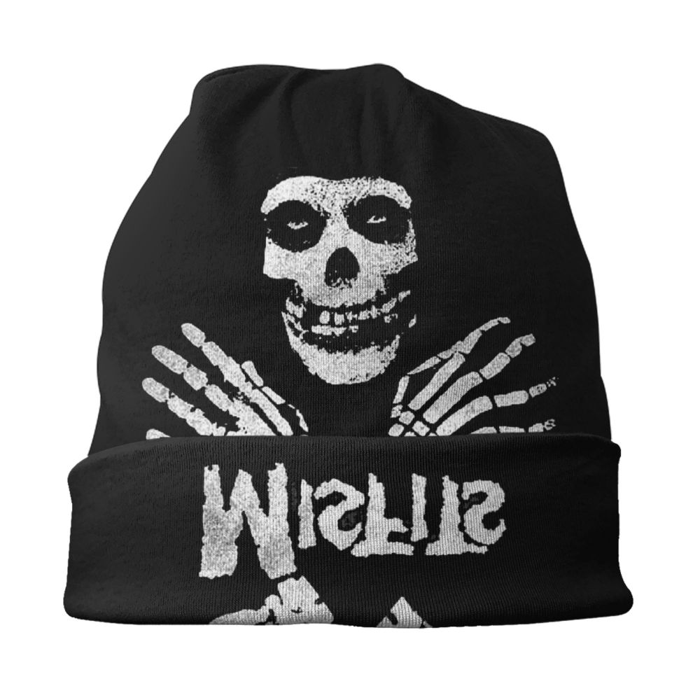 Misfits Horror Punk Rock Knit Beanie – Unisex Winter Skull Cap for Men & Women - Premium beanie from dsers - Just $19.99! Shop now at Lizard Vigilante