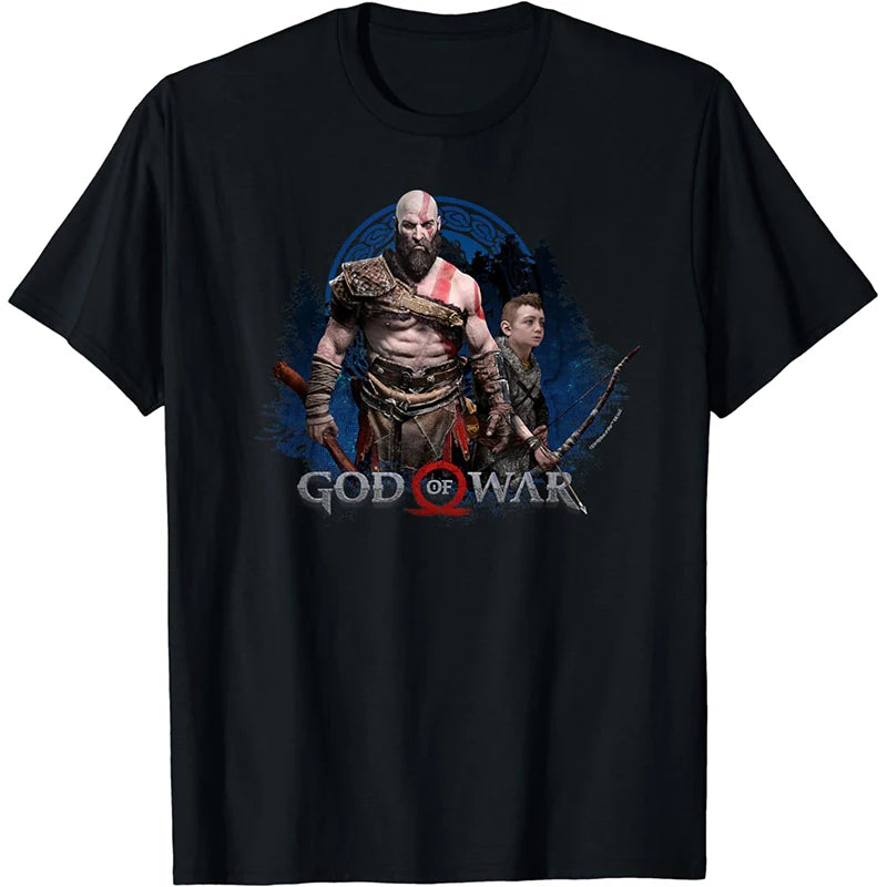 God of War Oversized T-Shirt – Unisex Cotton Streetwear for Epic Casual Style - Premium T-shirt from Lizard Vigilante - Just $23.88! Shop now at Lizard Vigilante