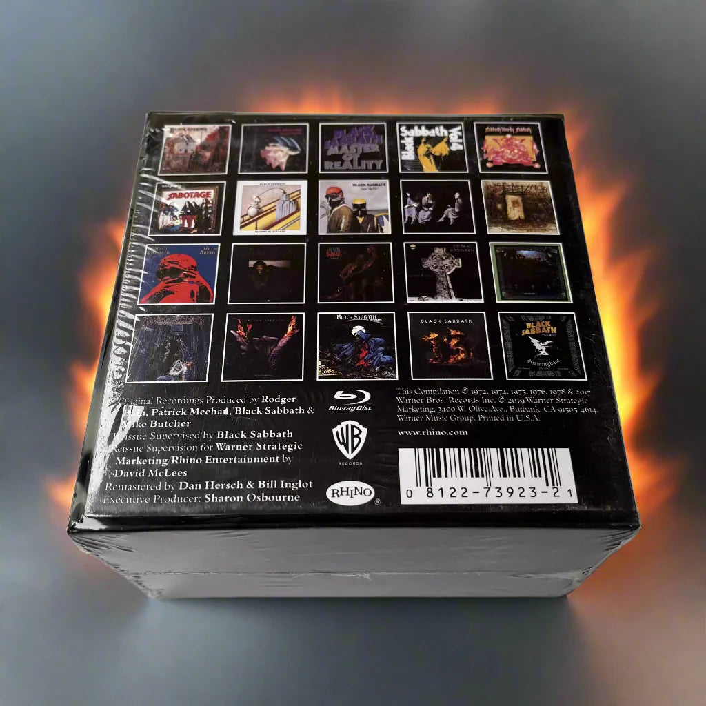 Ultimate Black Sabbath Legacy Box: 22-CD Rock Extravaganza + Bonus Blu-Ray Disc for Ozzy, Dio, and Metal Fans Who Live Loud - Premium  from Lizard Vigilante - Just $101.08! Shop now at Lizard Vigilante