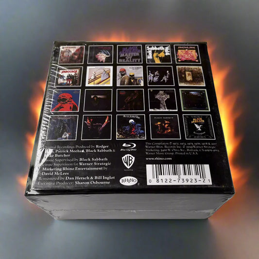 Ultimate Black Sabbath Legacy Box: 22-CD Rock Extravaganza + Bonus Blu-Ray Disc for Ozzy, Dio, and Metal Fans Who Live Loud - Premium  from Lizard Vigilante - Just $101.08! Shop now at Lizard Vigilante