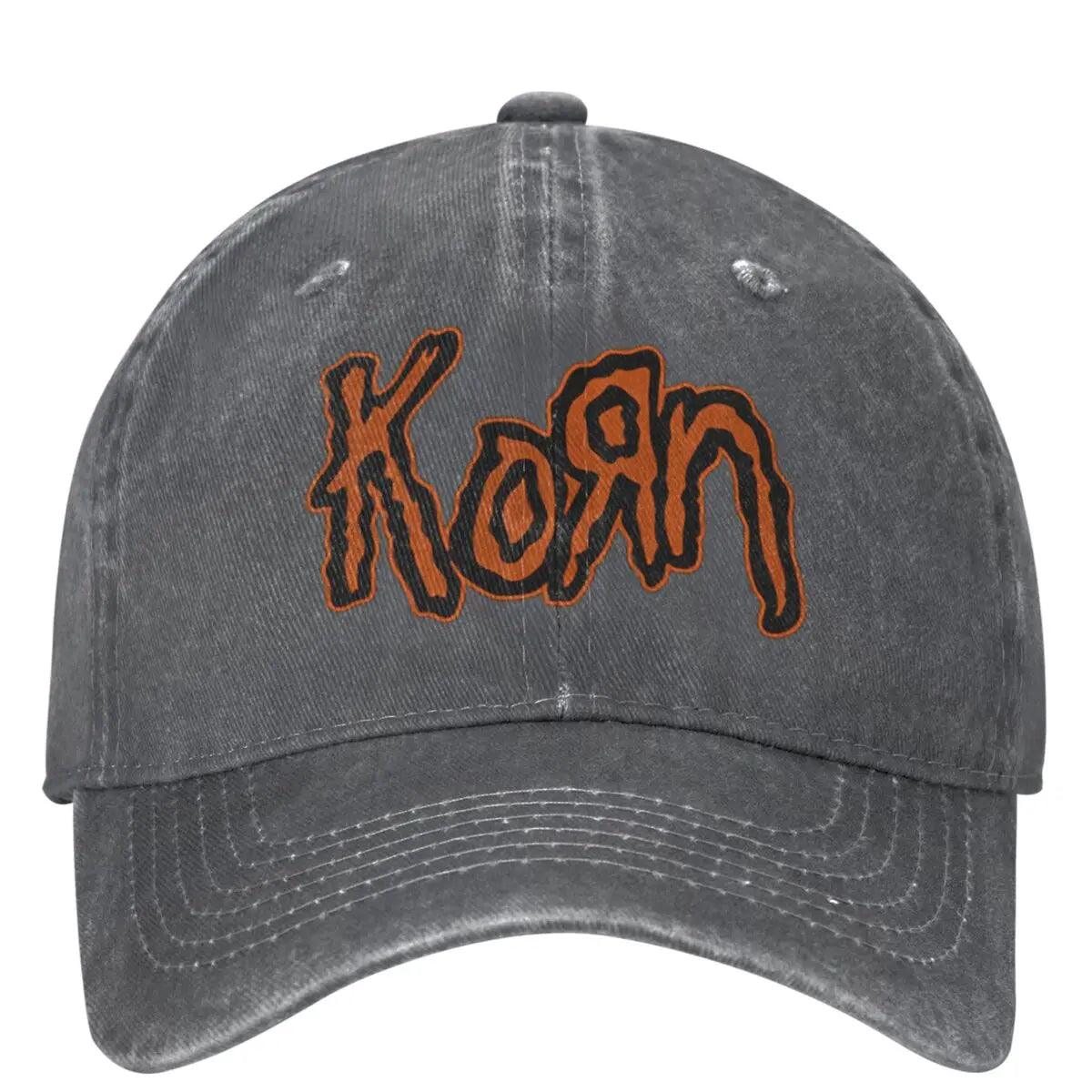 Metal Korn Music Band Rock Baseball Caps Merch For Men Women Vintage Distressed Washed Hats Casquette Dad Hat Adjustable - Lizard Vigilante