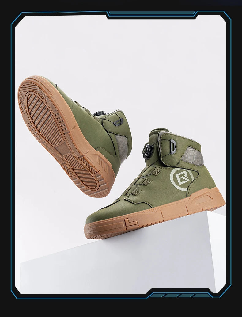 Rockbros Street Metal Moto Shoes 2025 – Hybrid Cycling & Chaos Edition