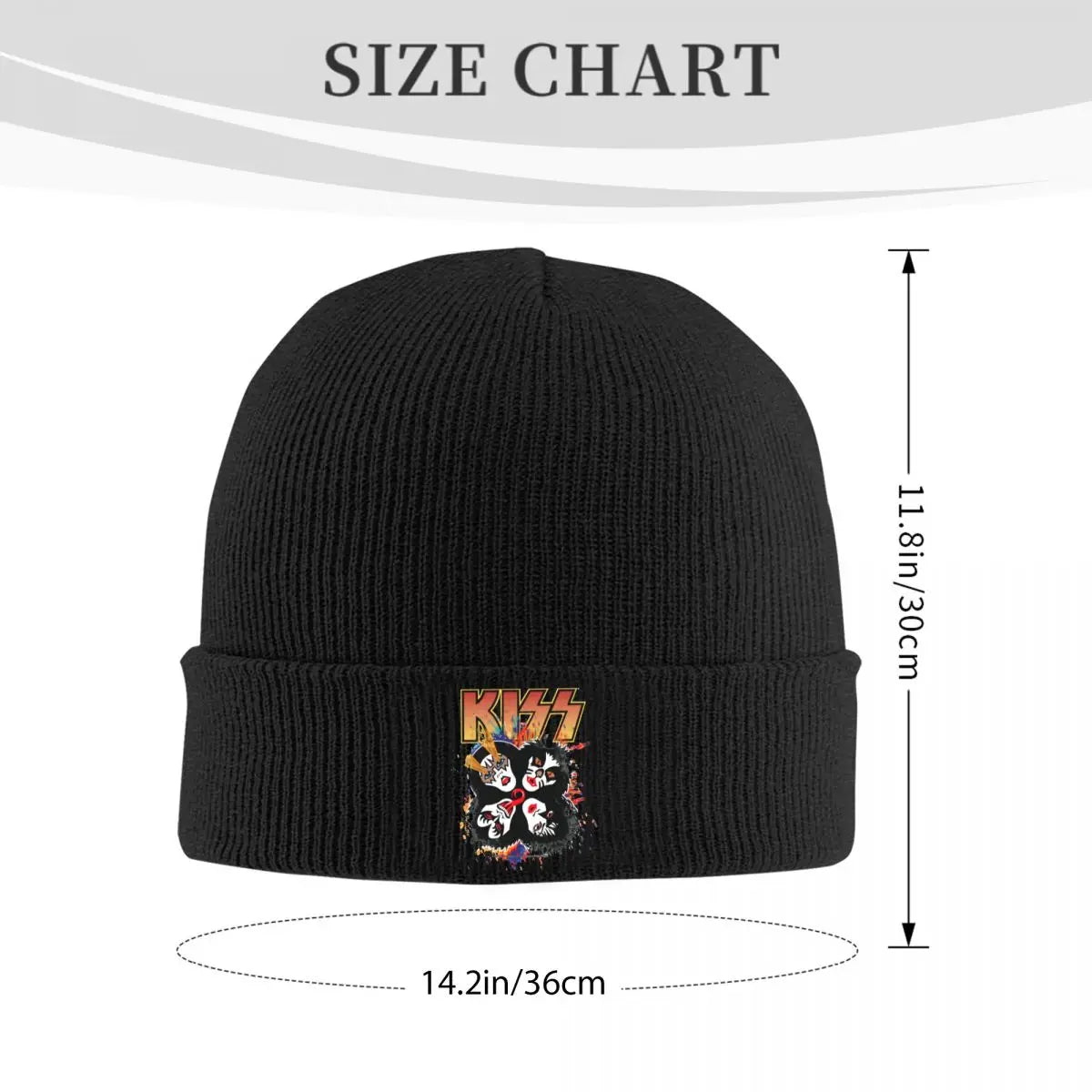 Mandatory KISS Rock & Roll Knit Beanie – Unisex Warm Winter Streetwear Hat for Music Lovers - Premium unisex beanie from Lizard Vigilante - Just $11.99! Shop now at Lizard Vigilante