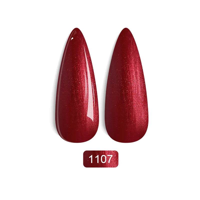 Rainbow Ghini Ultra Shiny Glitter Gel Nail Polish Semi-permanent Gellack UV Varnish Gold Silver Metal Gel Nail Art Wholesale Top