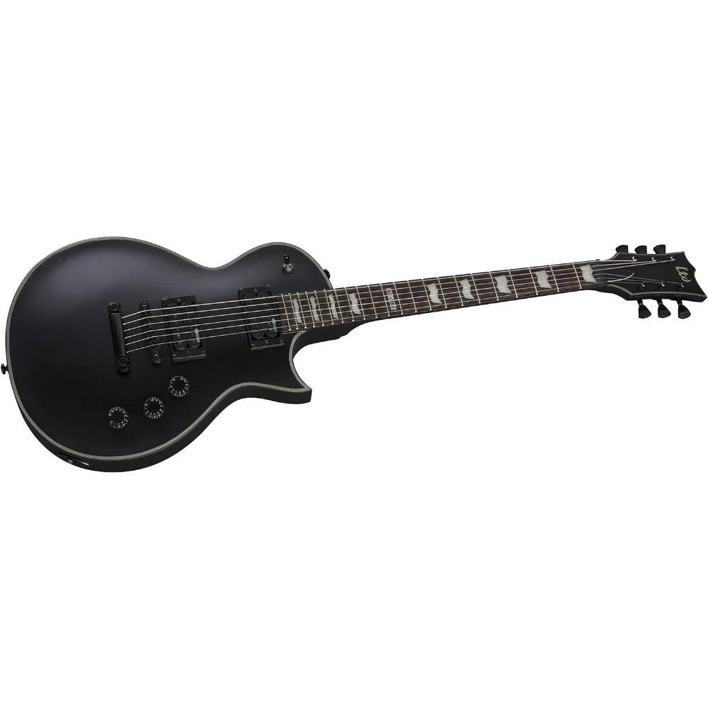 U.S. Acoustic Electric Guitar Black Satin Professional High Quality Ltd ESP Mahogany Travel Kit Electro-Acoustic Classical V Jazz - Premium acoustic guitar from Lizard Vigilante - Just $679.99! Shop now at Lizard Vigilante