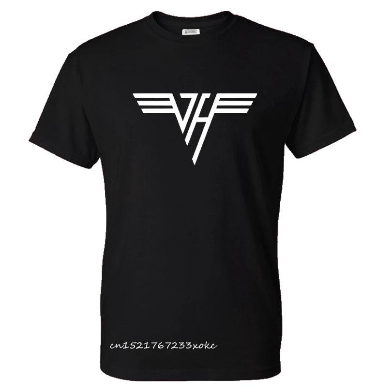 Van Halen Printed T-Shirt - High-Quality 100% Cotton Unisex Rock Band Casual Streetwear for Men - Premium T-shirt from Lizard Vigilante - Just $23.49! Shop now at Lizard Vigilante