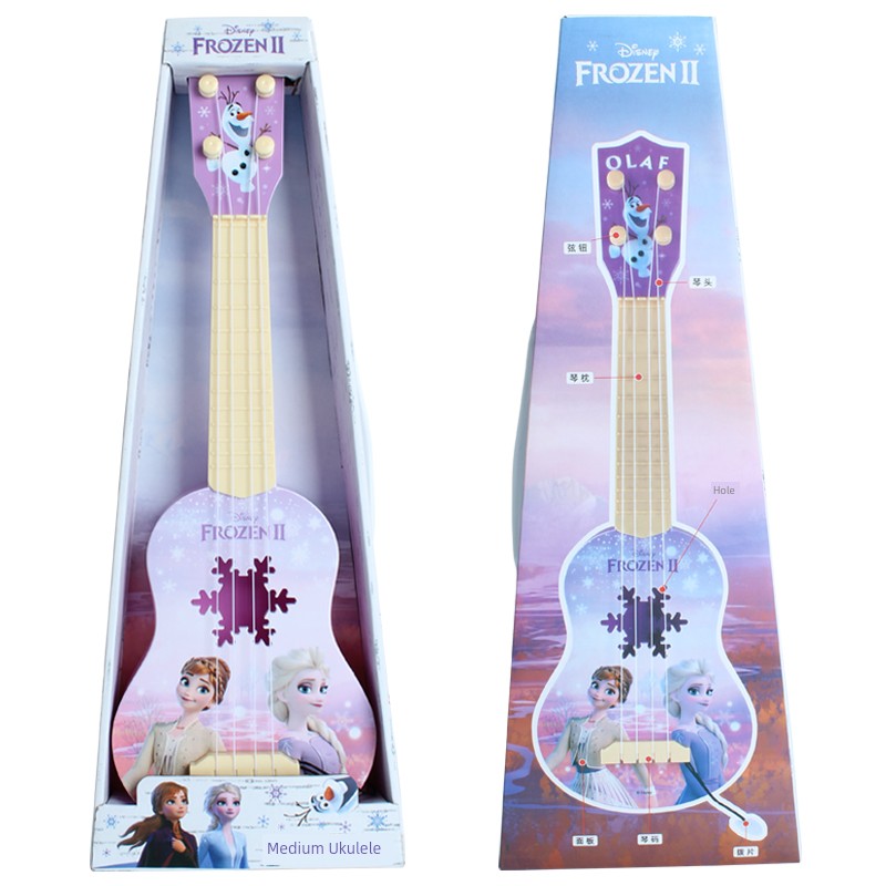 Frozen-Inspired Musical Ukulele for Girls – Interactive Toy Instrument, Ages 3-10 - Premium ukelele from Lizard Vigilante - Just $23.88! Shop now at Lizard Vigilante